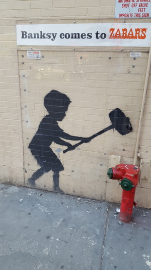 Banksy in Manhattan