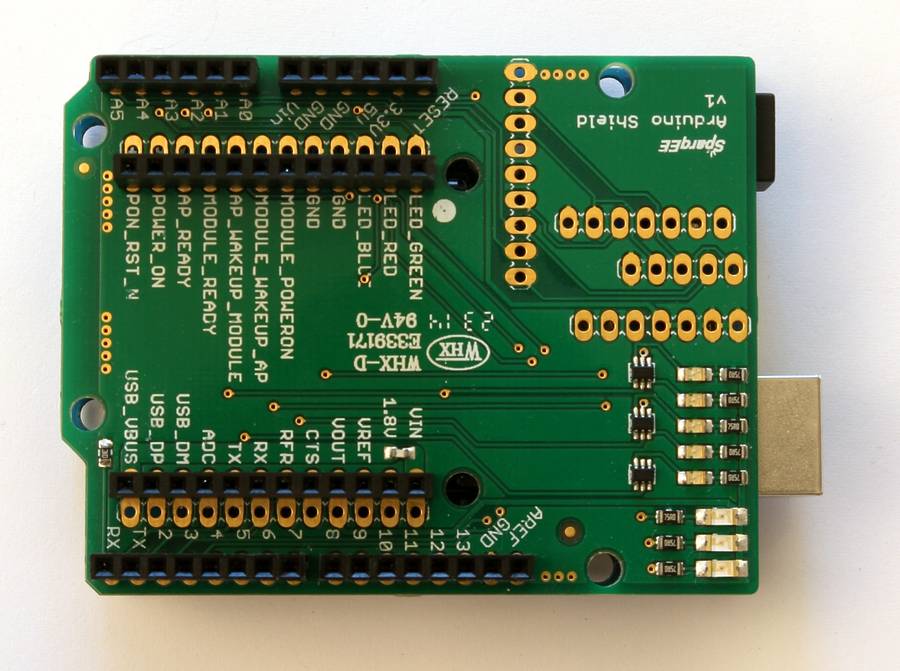 SparqEE ShieldAv1.0 - Arduino